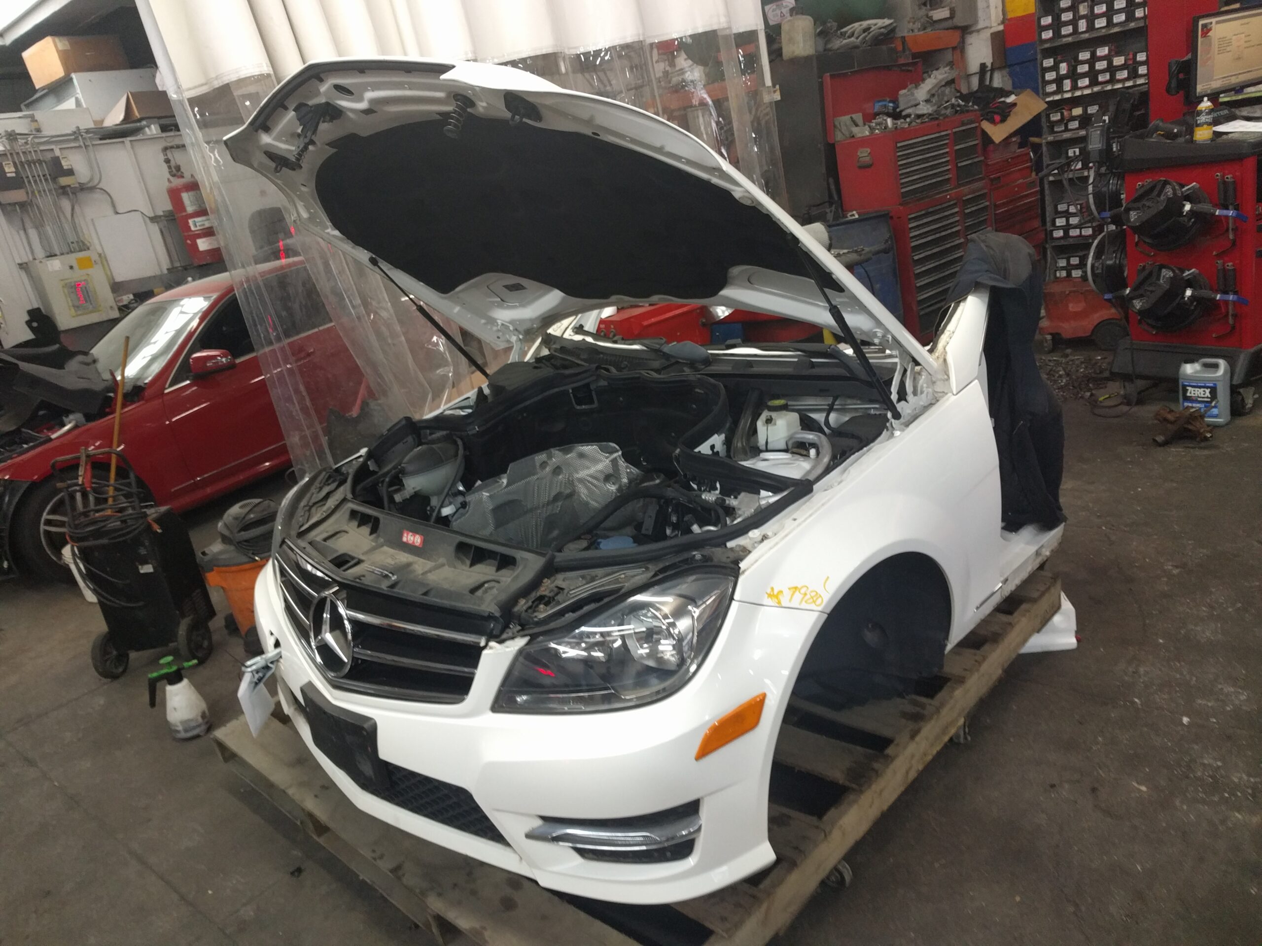 Mercedes Front End for Body Work