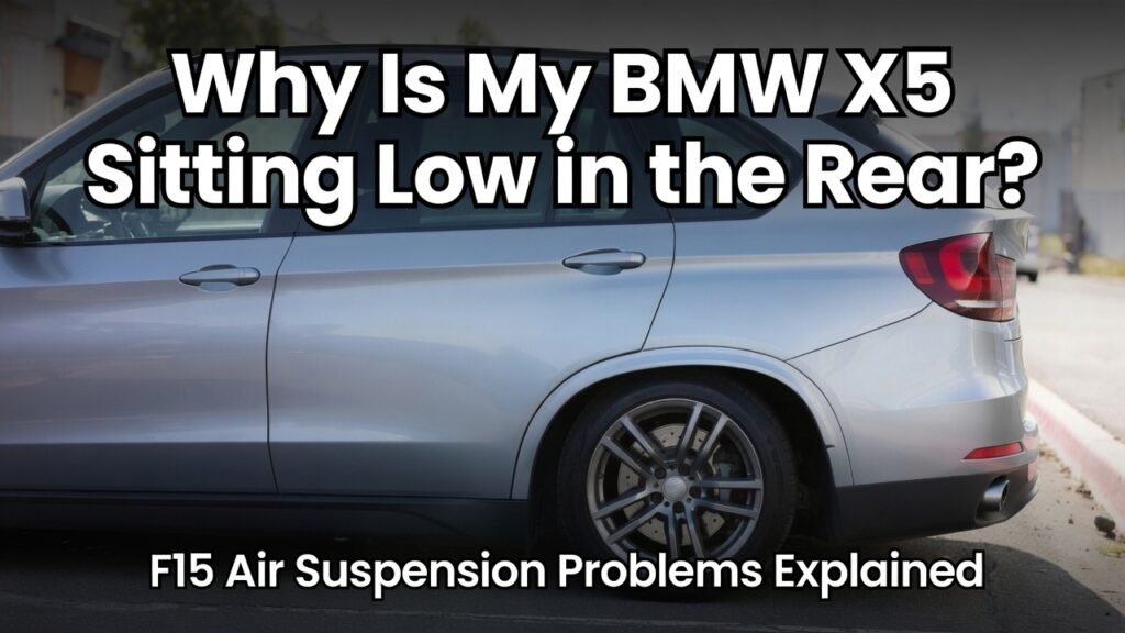 Why Is Your BMW X5 Sitting Low in the Rear? F15 Air Suspension Problems Explained